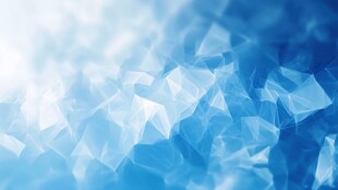 抽象的蓝色几何图形