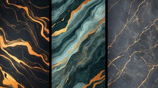 金色纹理大理石纹背景