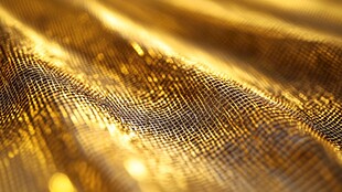 金色波浪纹理背景