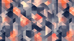 几何图案的抽象艺术