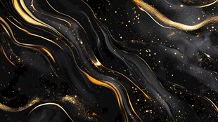 金色纹理抽象画