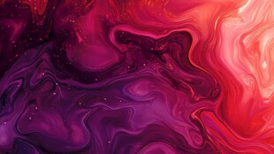 色彩斑斓的抽象画