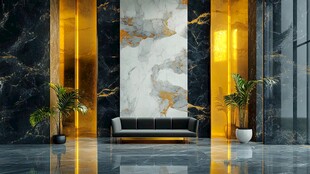 奢华大厅的室内设计