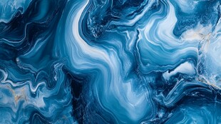 蓝色大理石纹理