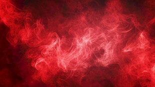 火红的烟雾纹理