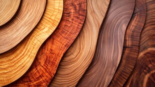 木纹的自然之美