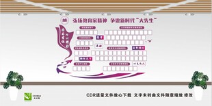 校园文化墙 学校活动 照片墙 
