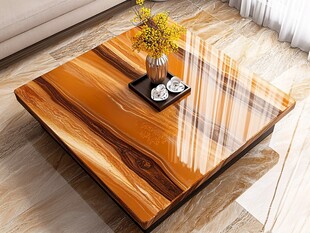 奢华大理石纹理咖啡桌