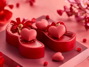 红色情人节礼盒