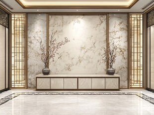 现代简约大理石装饰风格