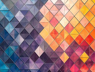 几何图案的马赛克