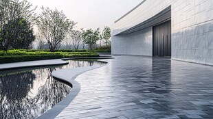 现代建筑与自然景观的和谐融合