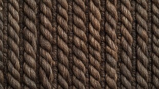 深棕色粗线织物纹理