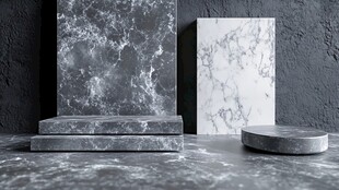 现代简约风格的几何构图