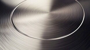 金属纹理的圆形图案