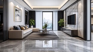 现代简约风格客厅设计