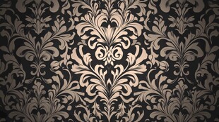 巴洛克风格的墙纸