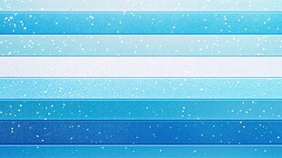 雪花飞舞的蓝色渐变背景