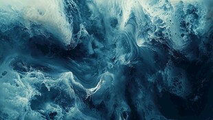 汹涌的海浪之舞