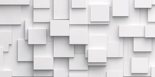 抽象白色几何图案
