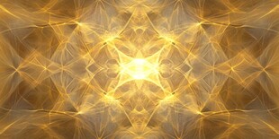 金色分形曼陀罗