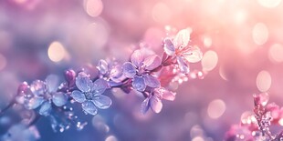 春日浪漫 花瓣飞舞