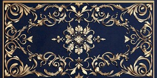 金色巴洛克风格纹理背景