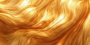流动的金色纹理
