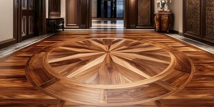 豪华木地板设计