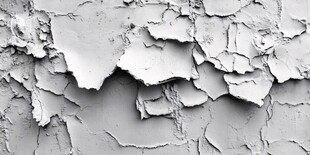油漆剥落的墙面