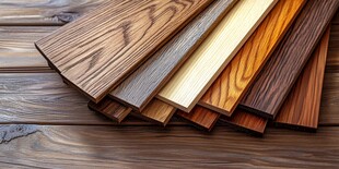 木地板样品展示