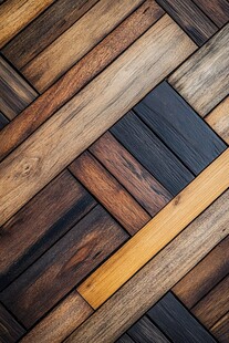 木地板的几何图案