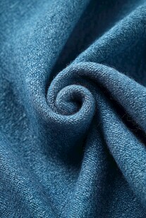 蓝色牛仔布的细节之美