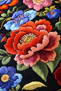 绚丽多彩的刺绣艺术