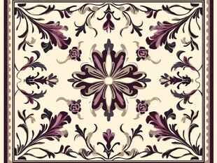 复古花卉图案设计