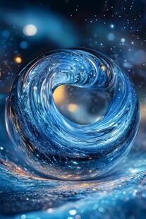 抽象的宇宙之舞