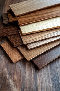 木地板样品展示