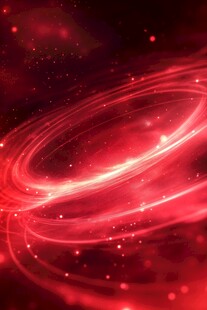红色宇宙漩涡