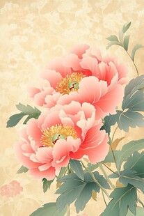 绚烂的牡丹之舞