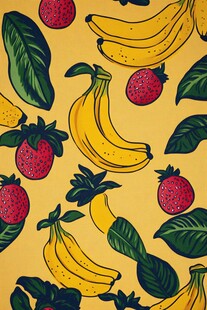 鲜活的水果图案