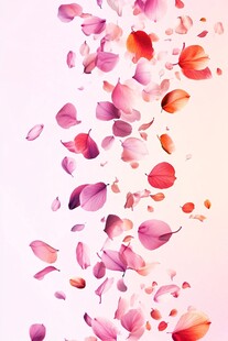 飘落的花瓣之舞