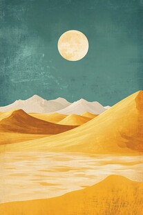 沙漠之月