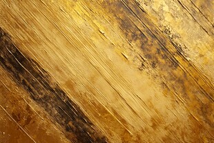 金色纹理抽象画