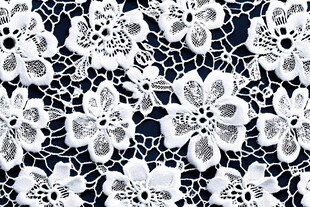 白色蕾花纹理背景