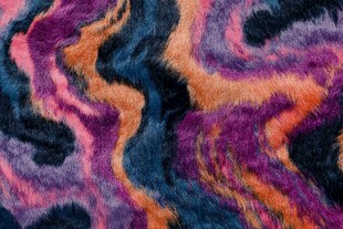 彩色毛皮纹理