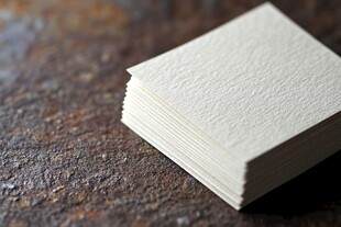 纹理纸张在粗糙表面的堆叠