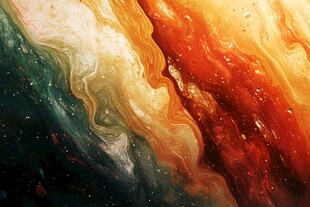 抽象的色彩漩涡