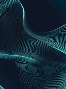 抽象的数字波浪