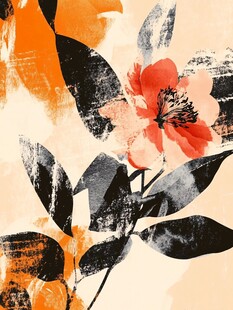 抽象花卉艺术