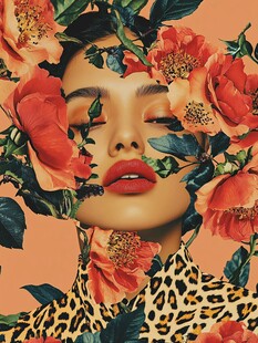 花卉与美丽的交响曲